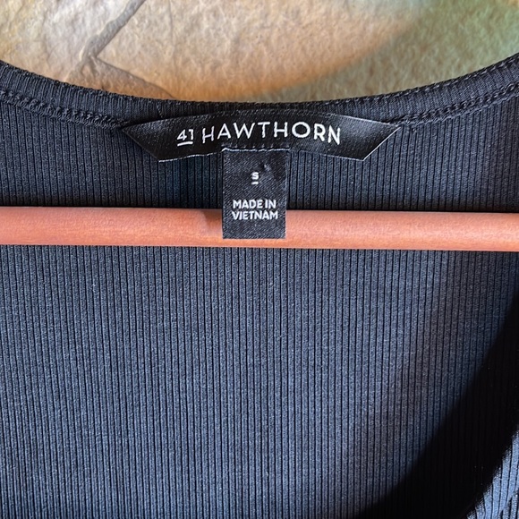 🧳 41 Hawthorn Kyle Square Neck Modal Fitted Rib Knit Tank 🫶 - Picture 10 of 12